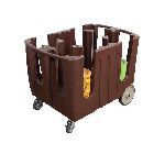 Тележка для посуды пластик 109X72X80СМ NORMA 