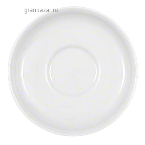 Блюдце «Бонн»; фарфор; D=11.3см; белый Bauscher 54 6909
