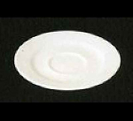 Блюдце круглое d=155 мм, фарфор, молочно-белый, SandStone Porcelain S6652