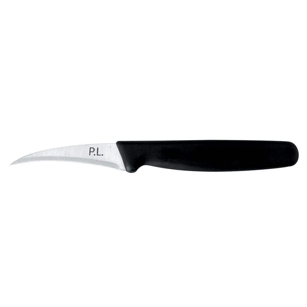 Нож PRO-Line для карвинга 70 мм, черная пластиковая ручка, P.L. Proff Cuisine KB07-70N-YDSG