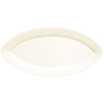 Тарелка овальная плоская RAK Porcelain Fine Dine 460х220 мм FDOP46