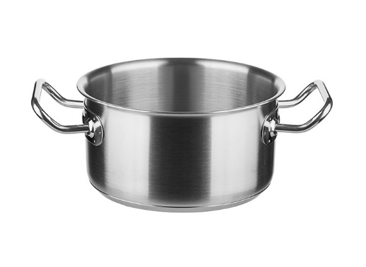 Кастрюля «Мастер»; сталь нерж.; 2,4л; D=180, H=95мм Pintinox 38400518
