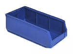 Ящик для склада, 500x225x150 мм, контейнер синий Агропак 12.405