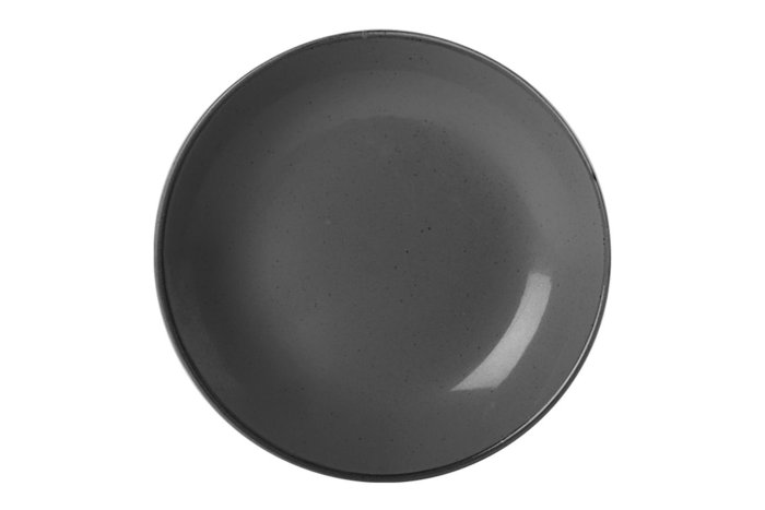 Тарелка глубокая без рима 26 CM Porland 197626 BLACK