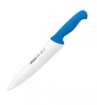 Нож поварской «2900» сталь нерж.,полипроп.; L=38.7/25,B=5.1см; синий,металлич. Arcos 292223
