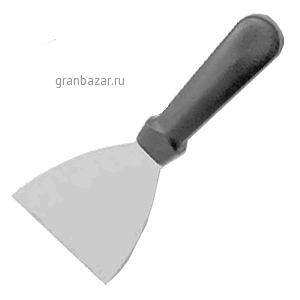 Скребок д/уборки стола; сталь нерж.; H=15.5,L=21.5,B=10см; металлич.,синий MATFER 112722
