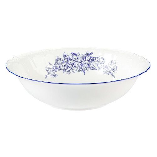 Салатник Sea Flower 1000 мл d 236 мм h62 мм P.L. Proff Cuisine NY-YQA4767B-BOWL-9.25X6 [6]