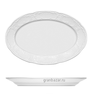 Блюдо овал. Mozart; фарфор; L=320 мм; белый Bauscher 57 2032