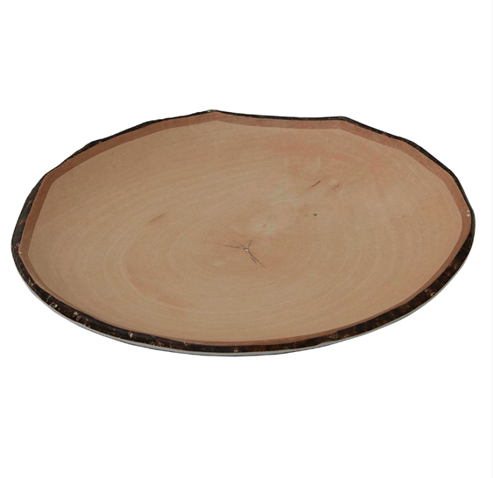 Блюдо 275 мм круглое Timber Brown пластик меламин P.L. Proff Cuisine F32011