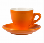 Кофейная пара Barista  280 мл, оранжевый цвет, P.L. Proff Cuisine  (кор= 36 шт)