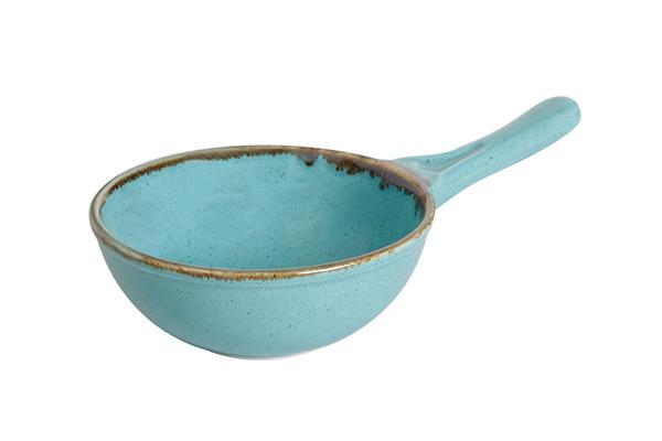 Сковорода TURQUOISE фарфор, 600 мл, d 160 мм, h 64 мм, бирюзовый Seasons Porland 608216 бирюзовый
