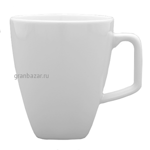 Кружка «Лайк»; фарфор; 300мл; D=8.5,H=10,L=11см; белый Lubiana 666