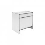 Торговый прилавок Cryspi ST S (S 6060 P, 600x600x900, глухая, серый)