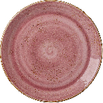 Тарелка мелкая «Крафт Распберри»; фарфор; D=300мм, H=20мм; розов. Steelite 1210 0565