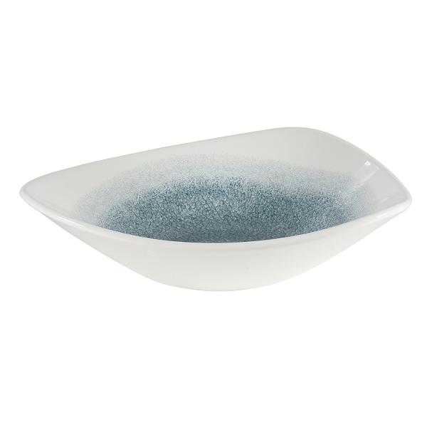 Салатник треугольный без борта Studio Prints Raku 0,60л d235мм Jade Green Churchill RKJGTRB91