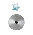 Насaдка кондитерская звезда открытая металл PADERNO 47208-01-1