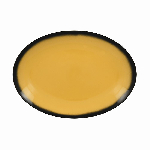 Блюдо овальное RAK Porcelain LEA Yellow 360 мм (желтый цвет) LENNOP36NY