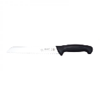 Нож кухонный для хлеба, l=210 мм., лезвие- нерж.сталь,ручка- пластик,цвет черный, Atlantic Chef 8321T06