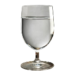 Бокал для воды 310 мл. d=67,5 мм. h=136 мм. Винтаж /2/12/ NUDE 66115