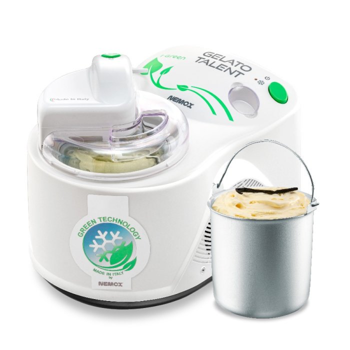 Бытовая компрессорная мороженица Nemox I-Green Talent Gelato&Sorbet White