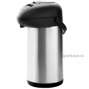 Термос «Санекс»; нерж.,пластик; 5л; H=42,L=23.5,B=15.5см; серебрян.,черный Sunnex MSS50DB