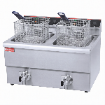 Фритюрница Hualian HEF-12L (2 емкости)