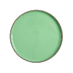 Тарелка Bliss с бортом D=270,H=22мм мятный фарфор KunstWerk CHP11945-J20