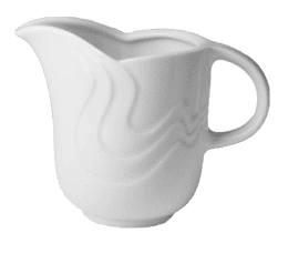 Молочник «Мелодия»; фарфор; 100мл; H=6.5,L=9.5,B=5.5см; белый G.Benedikt MEL3510