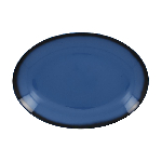 Блюдо овальное RAK Porcelain LEA Blue (синий цвет) 260 мм LENNOP26BL