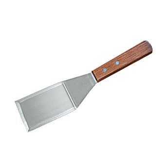 Лопатка 110х70 мм 300 мм острые края нерж. с дерев. ручкой P.L. Proff Cuisine WTHD-6