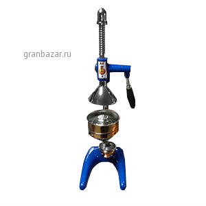Пресс д/цитрусовых и граната; сталь нерж.; H=49,L=24,B=19см; синий Maskot M-ST(blue)