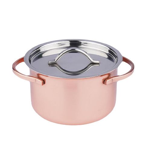 Соусник Copper 90 мл d66 мм h38 мм круглый с крышкой нерж. P.L. Proff Cuisine MC 1000/CP