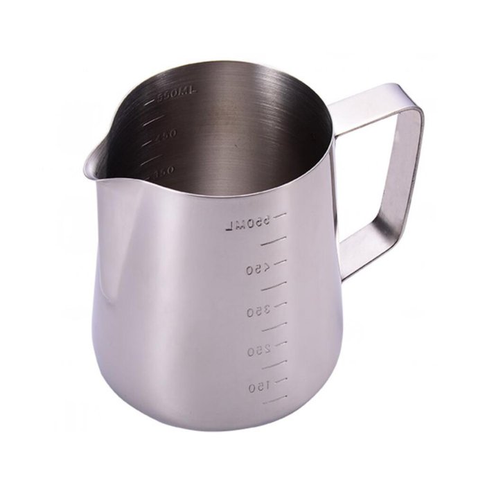 Питчер молочник Latte Pro Barbossa 900 мл d 106 мм h 127 мм нерж. с мерн. риск. P.L. Proff Cuisine