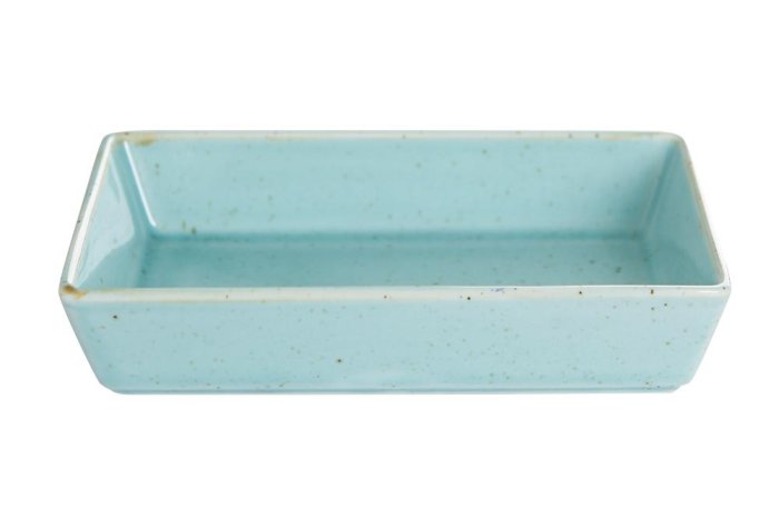 Салатник прямоугольный TURQUOISE 130х90 мм Porland 358913 TURQUOISE