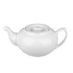 Чайник заварочный Классический Фарфор 670 мл d140 мм h85 мм белый фарфор P.L. Proff Cuisine F0950-700 (кор=24 шт)