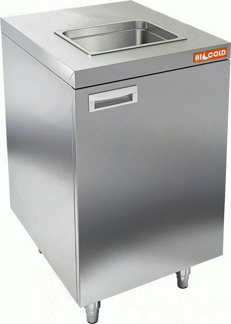 Стол закрытый с мойкой HICOLD НБМСЗМ-4/6