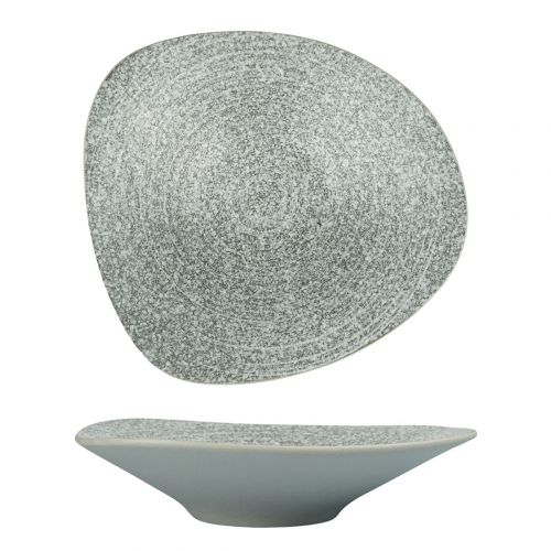 Салатник с покрытием 600 мл, 260x240x58 мм, Glossy Stone Untouched Taiga P.L. Proff Cuisine 17-258 GSB / К=16ШТ