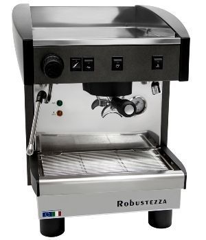 Кофемашина полуавтомат ROBUSTEZZA ST1M/ черная+высокая группа 1Ф 