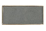 Блюдо прямоугольное DARK GREY фарфор, 350х160 мм, h 19 мм, серый Seasons Porland 358836 темно-серый