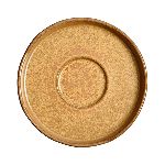 Блюдце «Эггшелл Нейчер» фарфор D=160,H=20мм коричнев. KunstWerk A26974W1449