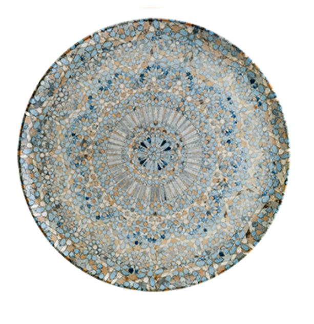 Тарелка для пиццы Luca Mosaic 320 мм Bonna S-MT-LUCMZ GRM 32 PZ