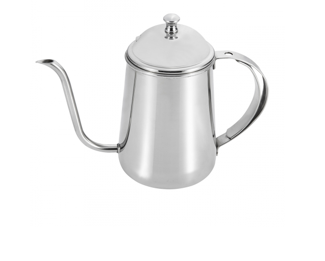 Кофейник 600 мл Бариста нерж. сталь, хром цвет, P.L.- Barbossa POK-20 