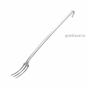 Вилка сервировочная; сталь нерж.; L=510/130,B=45мм; металлич. Pintinox 50926600