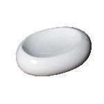 Блюдо для подачи Классический фарфор Organic 255х185 мм h84 мм 300 мл белое фарфор P.L. Proff Cuisine F3006-10 (кор=8 шт)