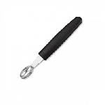 Нож кухонный - выемка овальная, 17х28мм, лезвие - нерж.сталь, ручка - пластик, цвет черный Atlantic Chef 9100G03