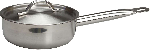 Сотейник 1,3 л. нерж. d=140 мм. h=85 мм. с крышк. тройн дно (индукция) MGsteel /1/