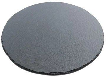 Блюдо для подачи круглое сланец, D=150 мм, черный MGSteel PLT-D15