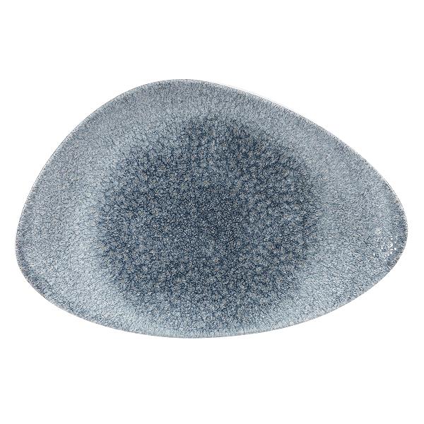 Блюдо треугольное CHEFS без борта Studio Prints Raku 300х200м Topaz Blue Churchill RKTBTC301
