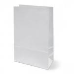 Пакет бумажный 250х120х80мм прямоугольное дно белый Тек-пак 015-000027-001, 500 шт