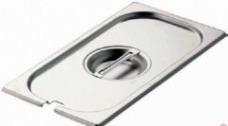 Крышка для гастроемкости Hurakan GD-P 1/1 (530х325) нерж. сталь, отверстие для ложки